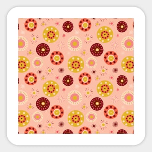 Pink Dots Sticker